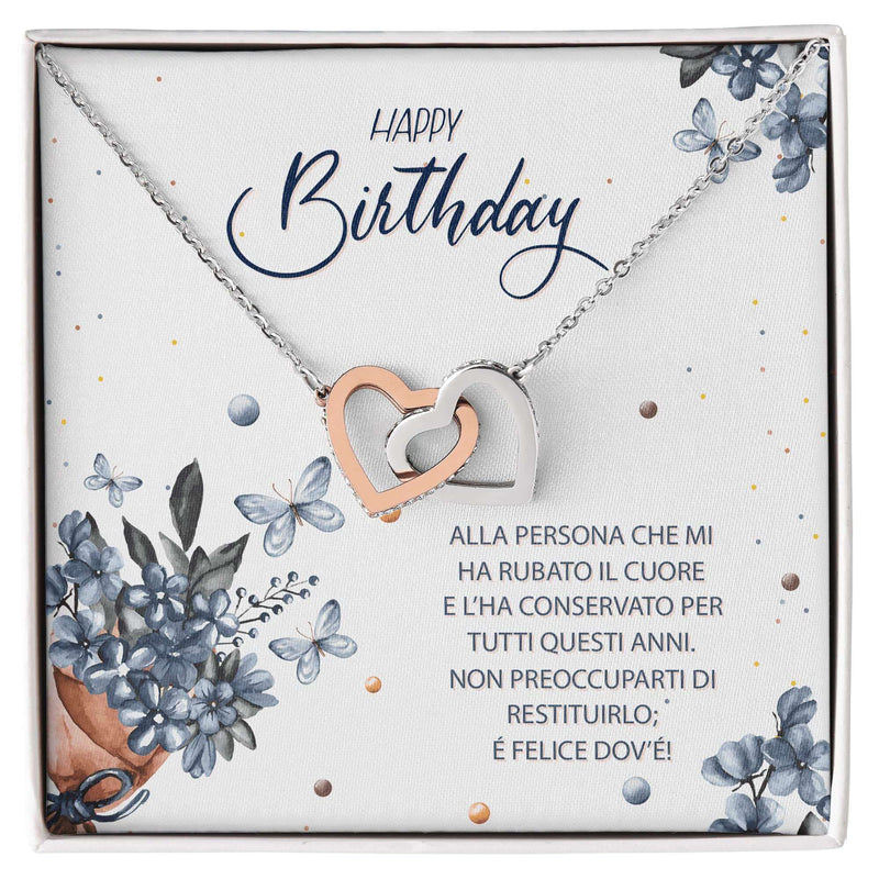 Collana Happy Birthday - Buon Compleanno