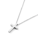 Collana Croce Uomo - Argento Sterling 295 - Amuleto della Felicità