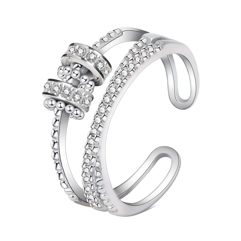 Anello Argento 925 Donna LetsBuySilver - Anello Da Donna In Argento Sterling 925 Con Zirconia Anello Nenalina Modelllo 212999-008 Anello Argento 925 Donna LetsBuySilver - Anello Da Donna In Argento Sterling 925 Con Zirconia Anello Nenalina Modelllo 212999-008