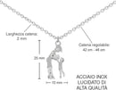 Collana Mamma e Figlio - Ti voglio bene.