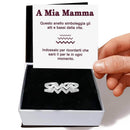 Anello in Argento Sterling 925 - A Mia Mamma - Alti e Bassi