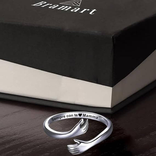 Springlight ✦ Regalo San Valentino Anelli Donna in argento sterling S925 Signore ad anello largo anello di foglie Anello grande in pietra verde/ambra Gioielli regalo donna.(Green Springlight ✦ Regalo San Valentino Anelli Donna in argento sterling S925 Signore ad anello largo anello di foglie Anello grande in pietra verde/ambra Gioielli regalo donna.(Green