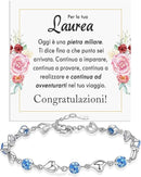 Bracciale Pietre Blu - Laurea