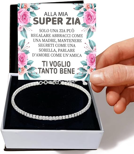 Bracciale Tennis - Super Zia