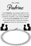 Bracciale Cubano - Per il Mio Padrino