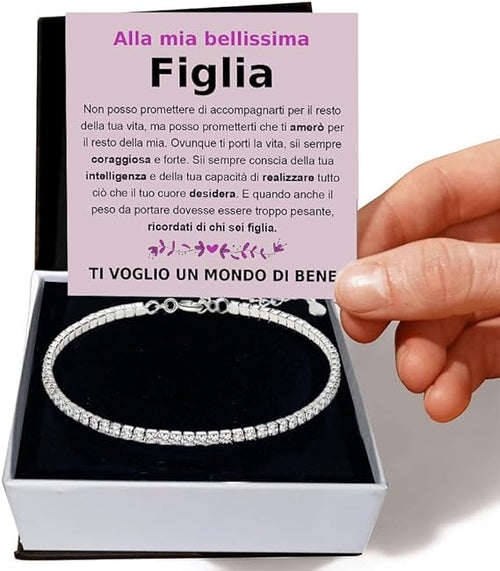 Suyi Inspirational Morse Code Bracciale per donne e ragazze in argento Suyi Inspirational Morse Code Bracciale per donne e ragazze in argento