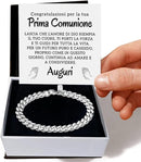 Bracciale Cubano - Prima Comunione