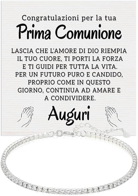 Bracciale Tennis - Prima Comunione