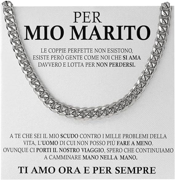 Collana da Uomo - Per mio Marito.