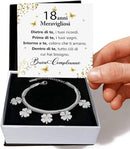 Bracciale Quadrifoglio Compleanno -  18 anni.