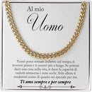 Collana da Uomo Oro - Al mio Uomo.