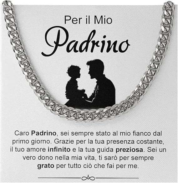 Collana da Uomo - Per il Mio Padrino