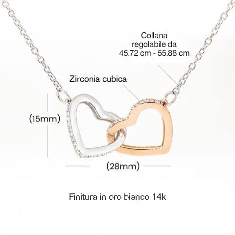 Collana A Mia Moglie - Ti amo sempre e per sempre.