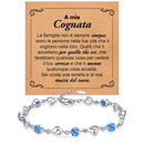 Bracciale Pietre Blu - A mia Cognata