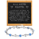 Bracciale Pietre Blu - Alla Nostra Maestra