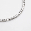 Bracciale Tennis A mia Figlia in Argento Sterling 925 - Ti voglio un Mondo di Bene.