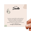 Cartoncini con dediche Donna