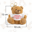 Peluche Orsetto delle Preoccupazioni - Portachiavi