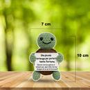 Peluche Crochet - Tartaruga Fortunata