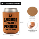 Raffredda Lattina Ecopelle Sintetica Marrone - La Leggenda Va in Pensione
