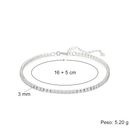 Bracciale Tennis Bianco - Laurea