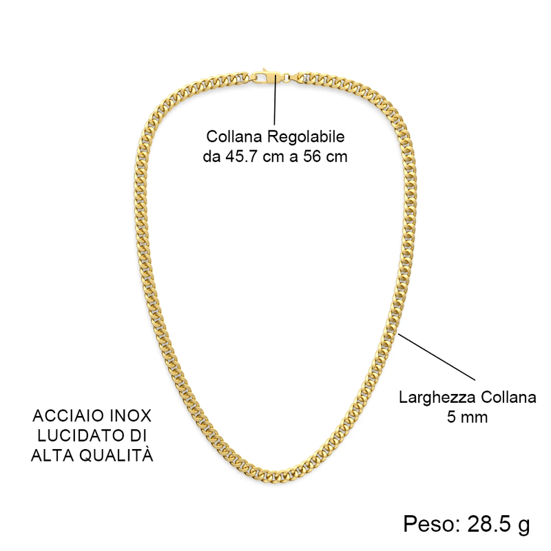 Collana da Uomo Oro - A mio Marito.