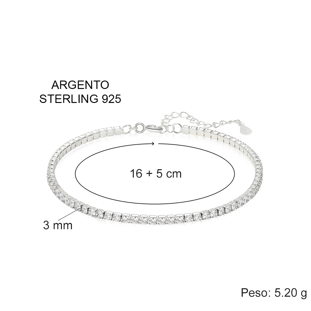 Bracciale Donna In Argento 925 Con Incisione 'An Die Beste Mama' - Regalo Per Mamma, Figlia, Moglie - 5