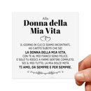 Cartoncini con dediche Donna