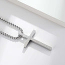 Collana Croce Argento - Fede.