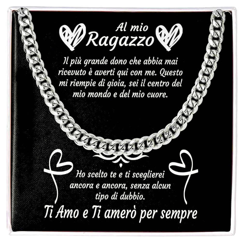 Collana da Uomo - Al Mio Ragazzo.