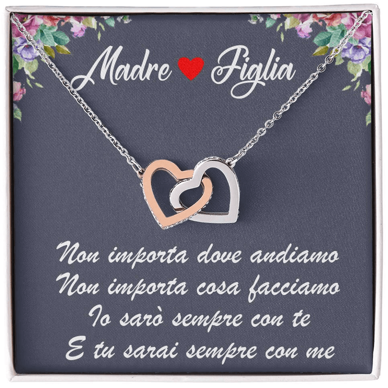 Philip Jones Orecchini Madre E Figlia A Cuore: Cristalli Zirconia Trasparenti, Placcato Argento