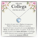 Collana Pietra di Luna in Argento Sterling 925 - Alla mia collega
