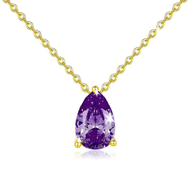 Collana Argento Sterling 925 - Pietra Ametista