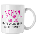 Tazza Nonna Russi come un Trattore