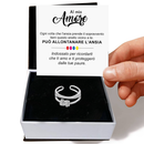 Anello da Donna in Argento Sterling 925 Per il mio amore - Ansia