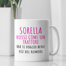 Tazza Sorella Russi come un Trattore