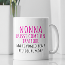 Tazza Nonna Russi come un Trattore