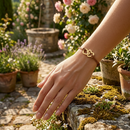 Bracciale Donna Due Cuori Donna Speciale - Corda Intrecciata e Acciaio Inox Lucidato