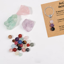 Portachiavi Con Cristalli Naturali Curativi - Sollievo Dall'Ansia