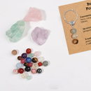 Portachiavi Con Cristalli Naturali Curativi - Buona Fortuna