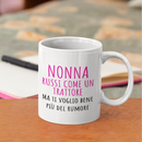 Tazza Nonna Russi come un Trattore