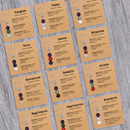 Portachiavi Con Cristalli Naturali Curativi - Segni Zodiacali - Toro