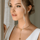 Collana in Sterling 925 - Con catena di cuori