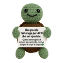 Peluche Crochet - Tartaruga Fortunata