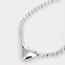 Bracciale Donna in Argento Sterling 925 - Con catena di cuori