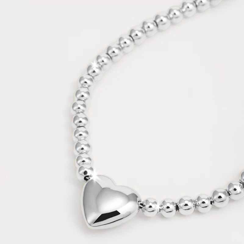 Bracciale Donna in Sterling 925 - Con catena di cuori