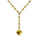 Collana in Sterling 925 - Con catena di cuori