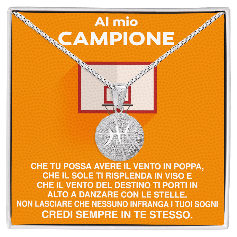 Collana da Uomo - Basket.