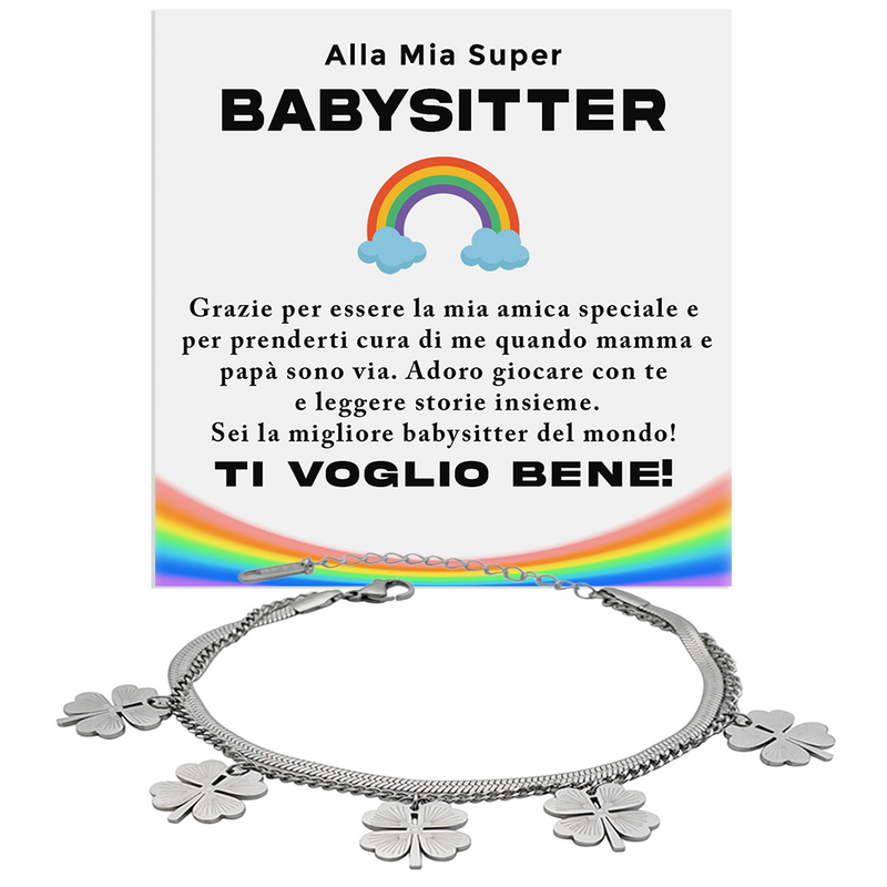 Bracciale Quadrifoglio - BabySitter