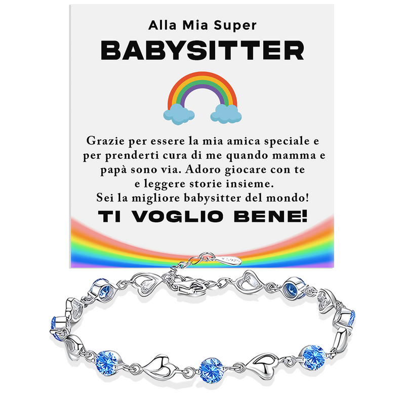 Bracciale Pietre Blu - BabySitter